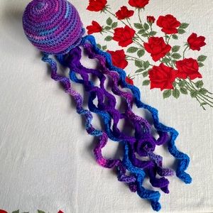Hand Crocheted Jellyfish